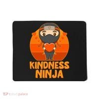 Cute Kindness Ninja Wear Orange Day Be Kind Mousepad thumb 0
