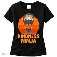 Cute Kindness Ninja Wear Orange Day Be Kind Women's T-Shirt thumb 0