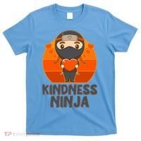 Cute Kindness Ninja Wear Orange Day Be Kind T-Shirt thumb 0