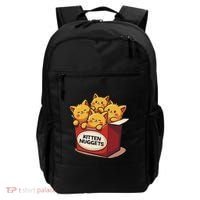 Cute Kitten Nuggets Chicken Nuggets Cat Lover Funny Cat Pun Backpack thumb 0