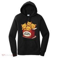 Cute Kitten Nuggets Chicken Nuggets Cat Lover Funny Cat Pun Women's Hoodie thumb 0