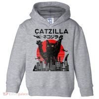 Catzilla King Of Pawster Toddler Hoodie thumb 0