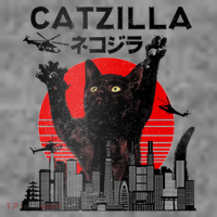 Catzilla King Of Pawster Toddler Hoodie thumb 2