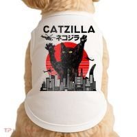 Catzilla King Of Pawster Doggie Tank thumb 0