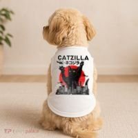 Catzilla King Of Pawster Doggie Tank thumb 2