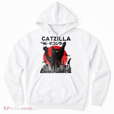 Catzilla King Of Pawster Hoodie