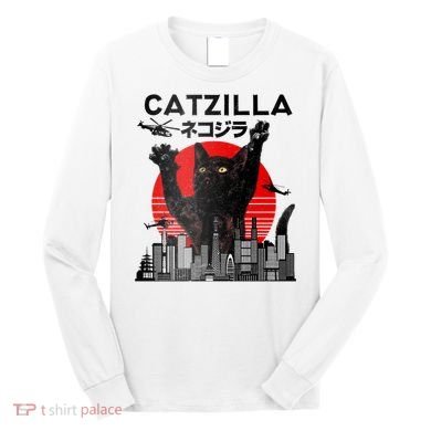 Catzilla King Of Pawster Long Sleeve Shirt