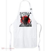 Catzilla King Of Pawster Apron thumb 0