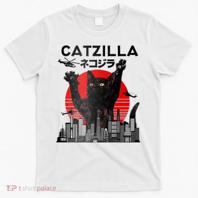 Catzilla King Of Pawster T-Shirt
