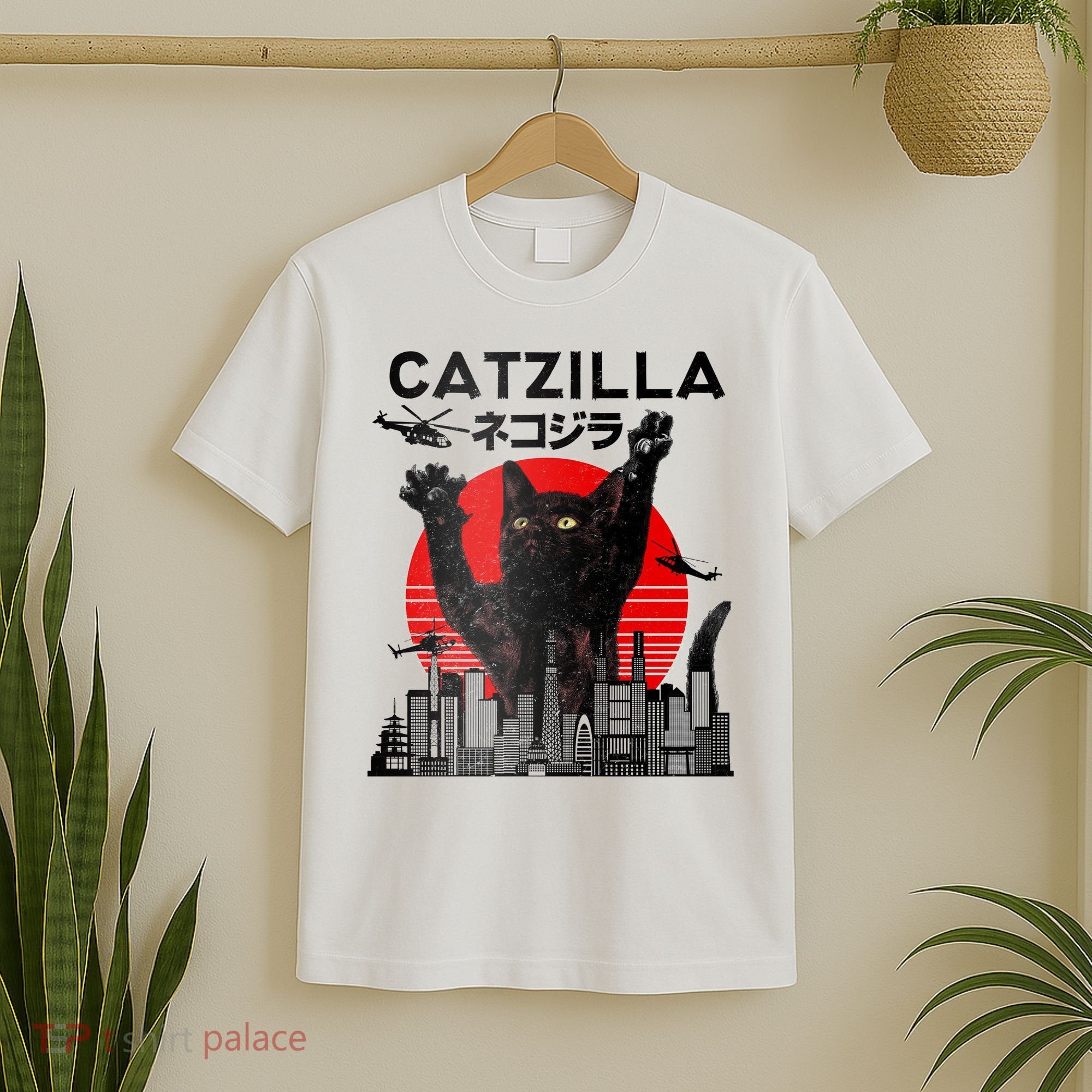 Catzilla King Of Pawster T-Shirt