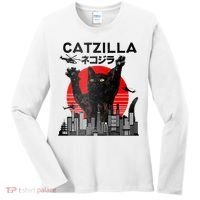 Catzilla King Of Pawster Women's Long Sleeve Shirt thumb 0