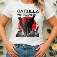 Catzilla King Of Pawster Women's T-Shirt thumb 2