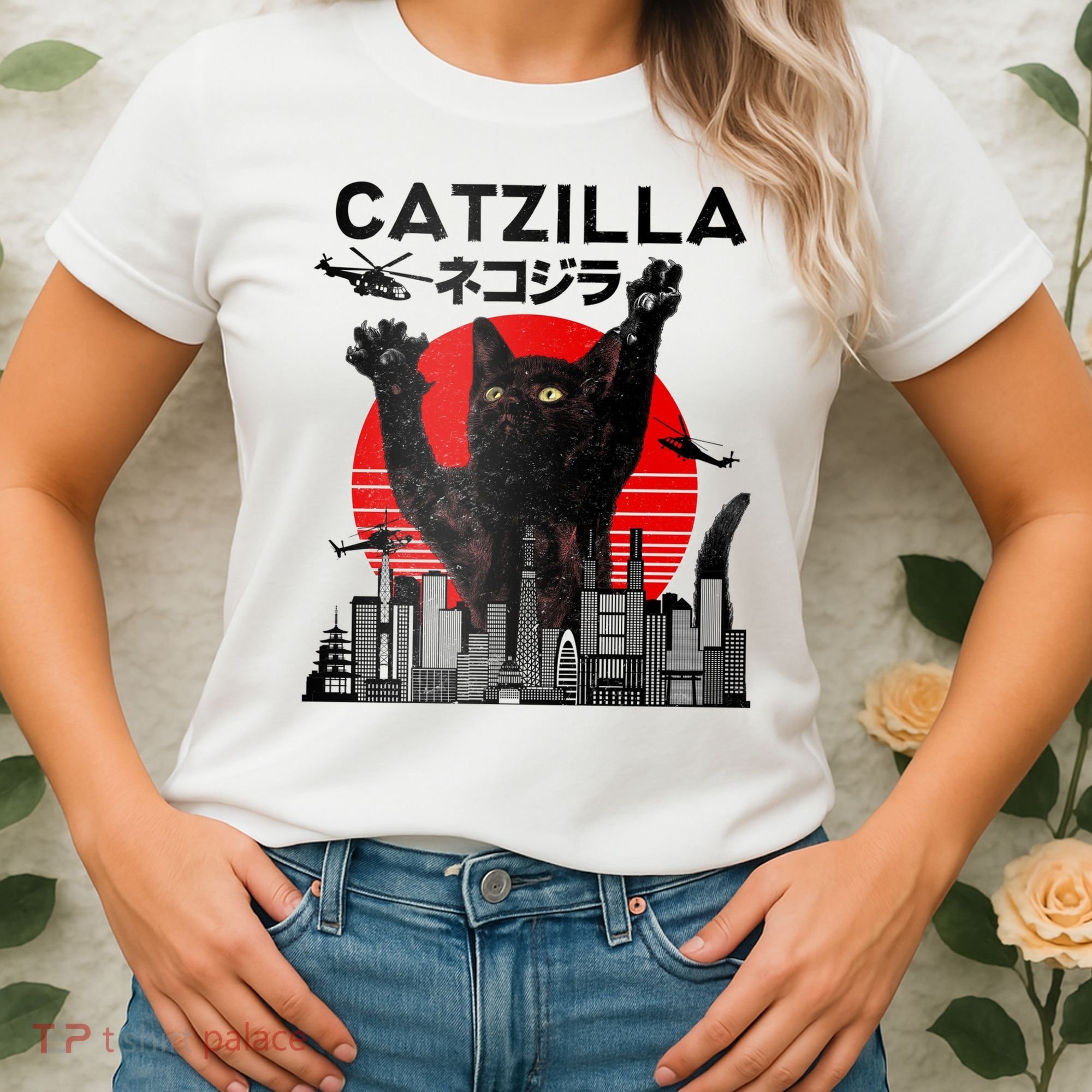 Catzilla King Of Pawster Women's T-Shirt