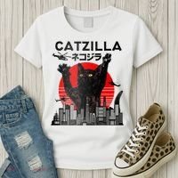 Catzilla King Of Pawster Women's T-Shirt thumb 3
