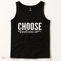 Choose Kindness Positive Quote Tank Top thumb 2