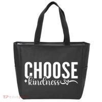 Choose Kindness Positive Quote Tote Bag thumb 0
