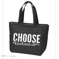 Choose Kindness Positive Quote Tote Bag thumb 3