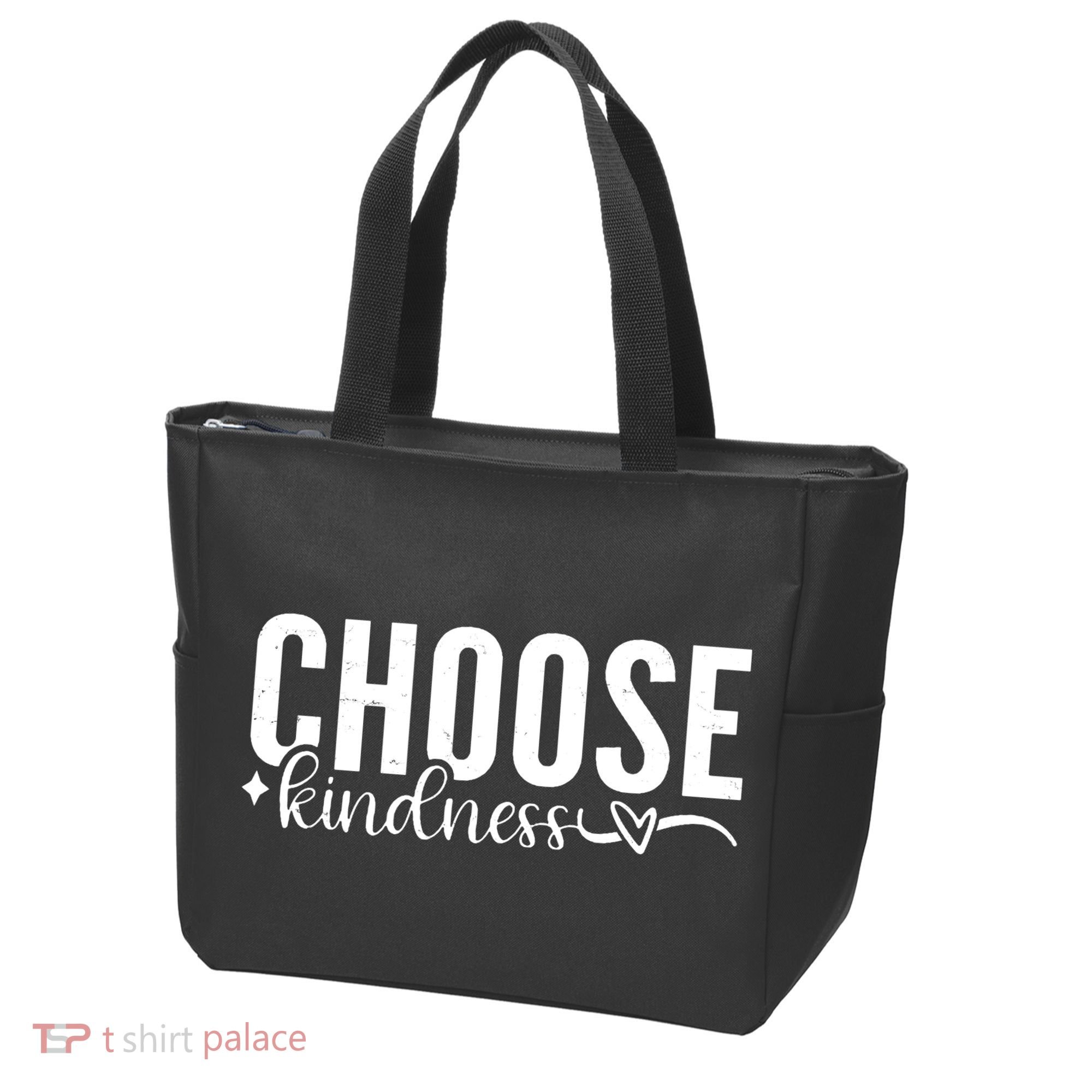 Choose Kindness Positive Quote Tote Bag