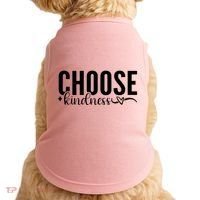 Choose Kindness Positive Quote Doggie Tank thumb 0