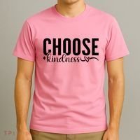 Choose Kindness Positive Quote T-Shirt thumb 3