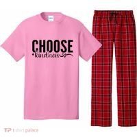 Choose Kindness Positive Quote Pajama Set thumb 0