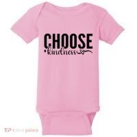 Choose Kindness Positive Quote Baby Bodysuit thumb 0