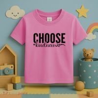 Choose Kindness Positive Quote Toddler T-Shirt thumb 3