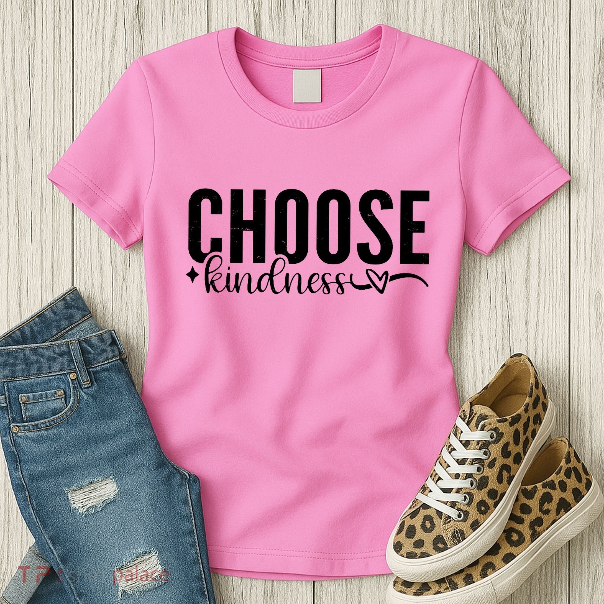 Choose Kindness Positive Quote Women's T-Shirt