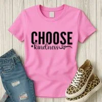 Choose Kindness Positive Quote Women's T-Shirt thumb 3