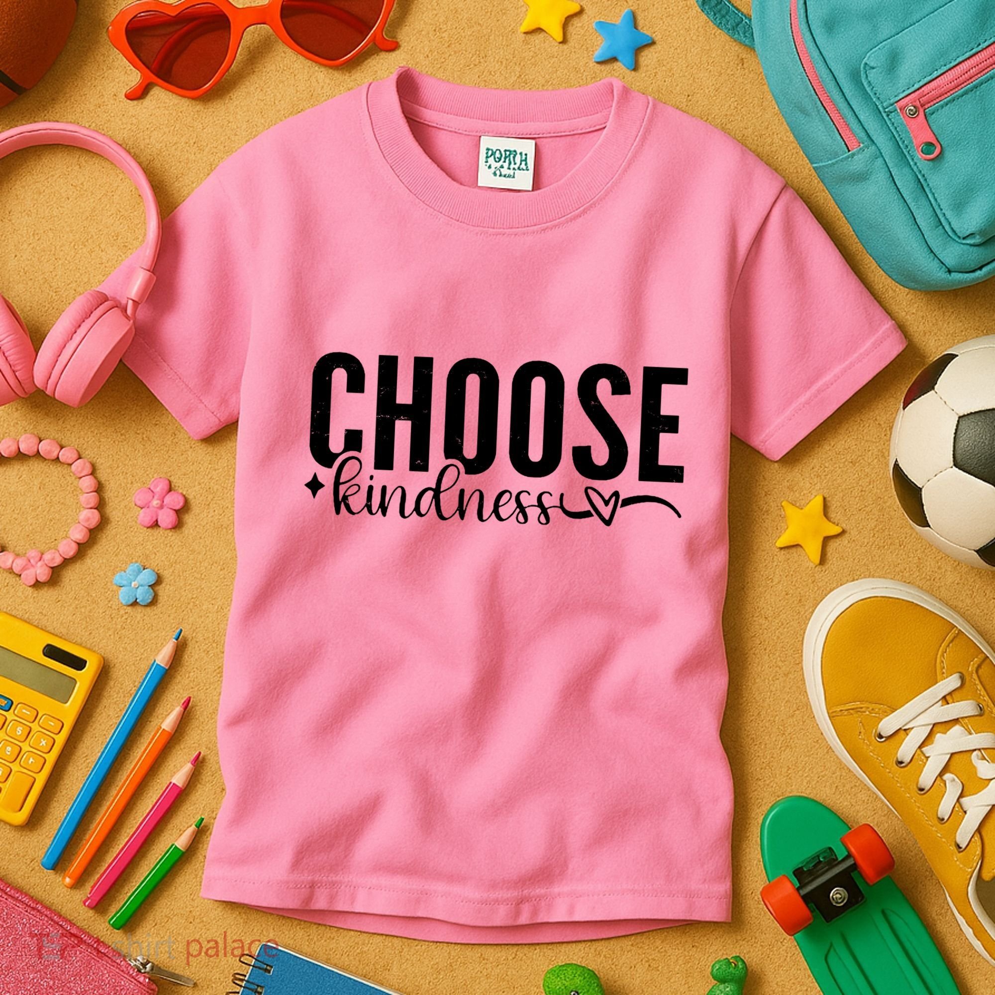 Choose Kindness Positive Quote Kids T-Shirt
