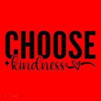 Choose Kindness Positive Quote Santa Hat thumb 1