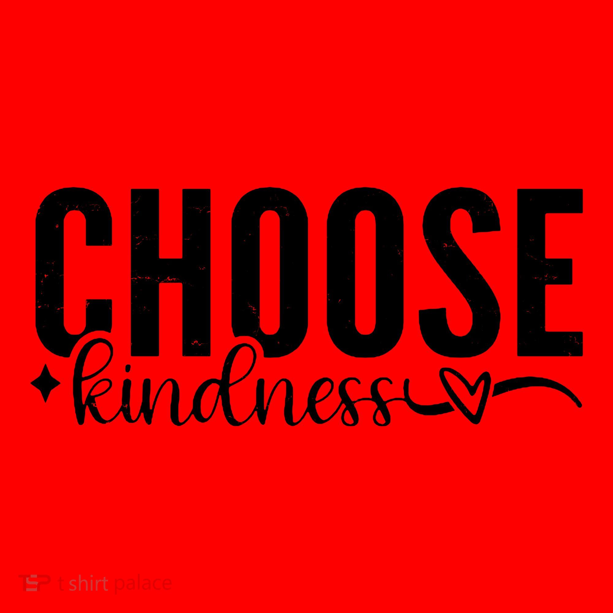 Choose Kindness Positive Quote Santa Hat