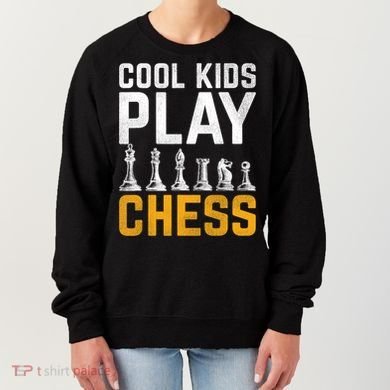 Cool Kids Play Chess Gift Women's Sweatshirt