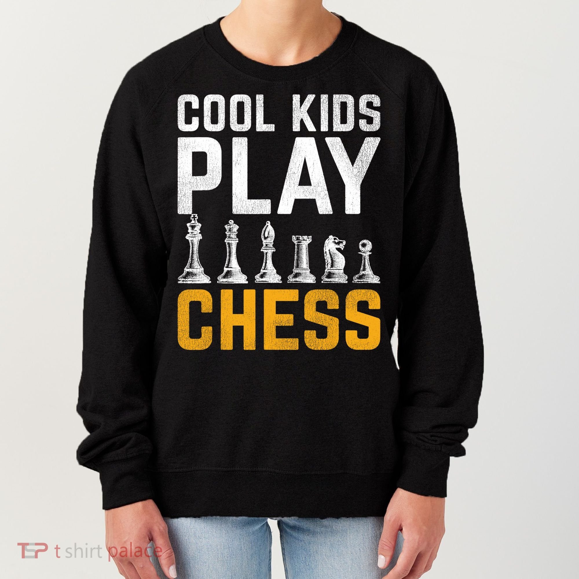 Cool Kids Play Chess Gift Women's Sweatshirt