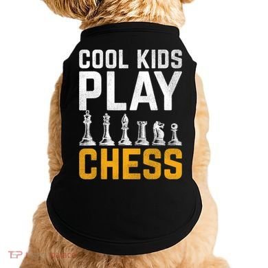 Cool Kids Play Chess Gift Doggie Tank