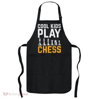 Cool Kids Play Chess Gift Apron