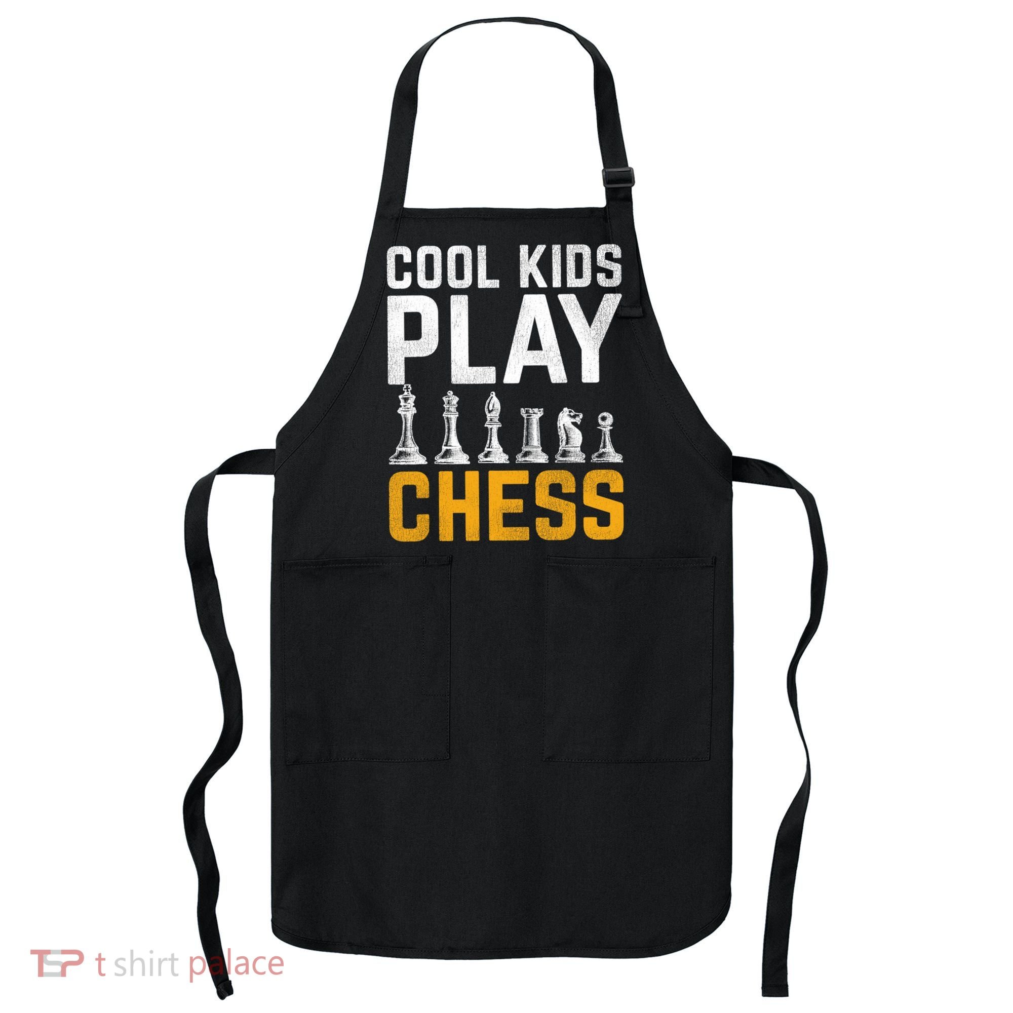 Cool Kids Play Chess Gift Apron