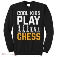 Cool Kids Play Chess Gift Sweatshirt thumb 0