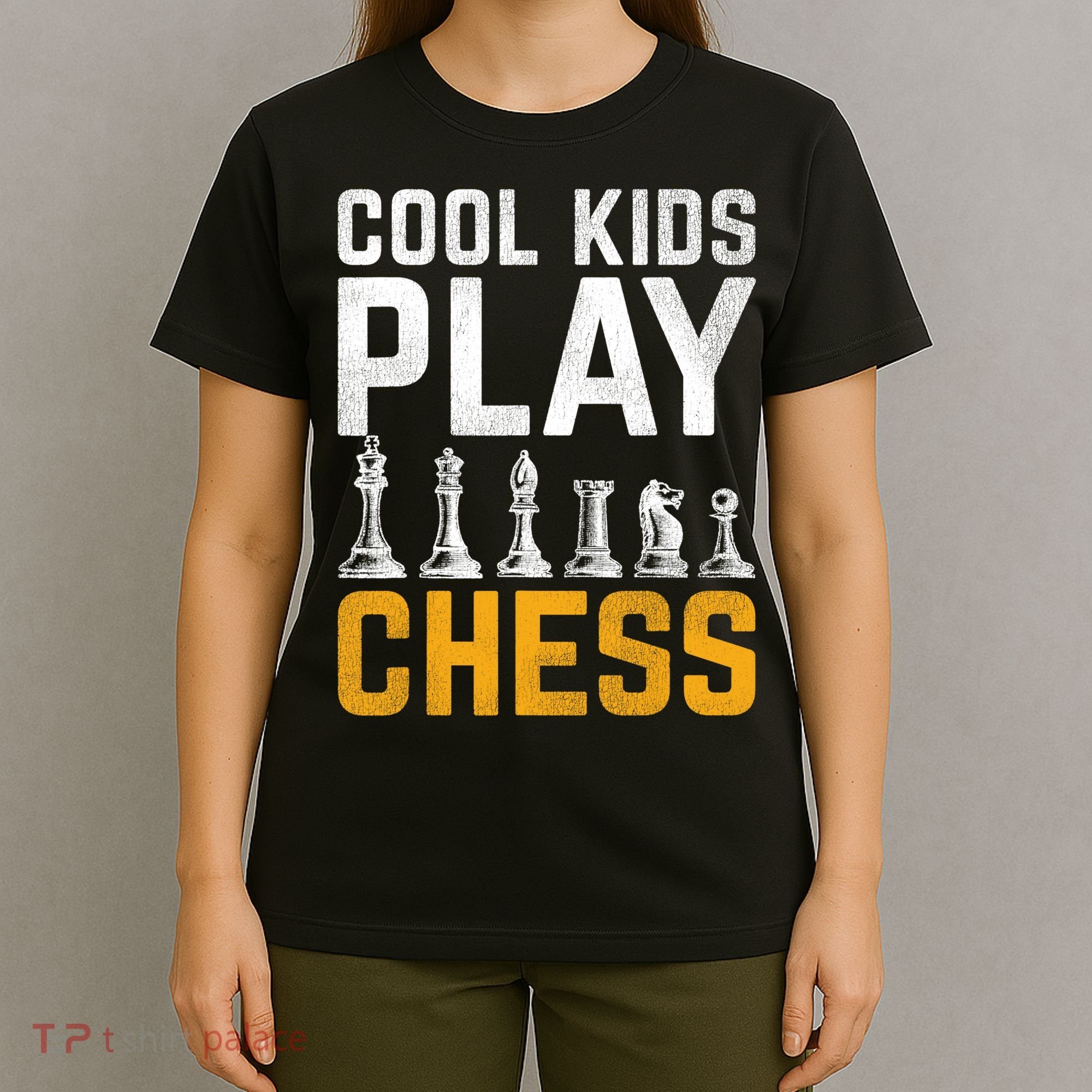 Cool Kids Play Chess Gift T-Shirt