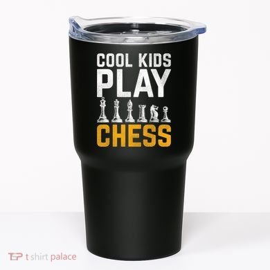 Cool Kids Play Chess Gift Tumbler