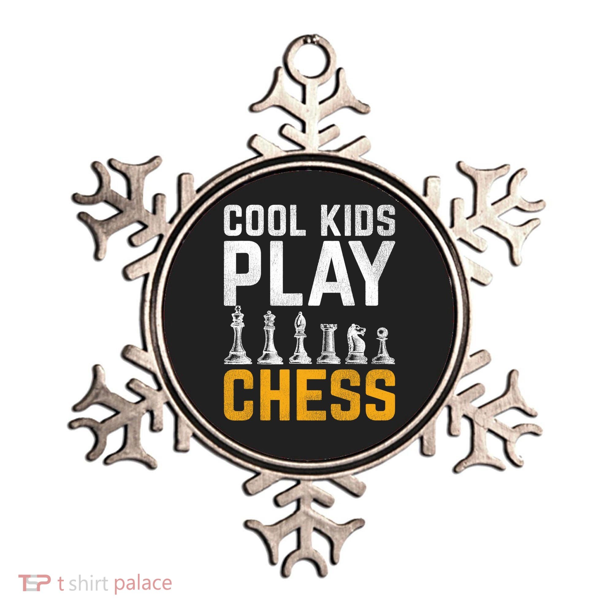 Cool Kids Play Chess Gift Ornament