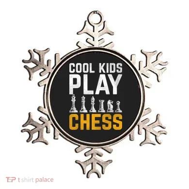 Cool Kids Play Chess Gift Ornament