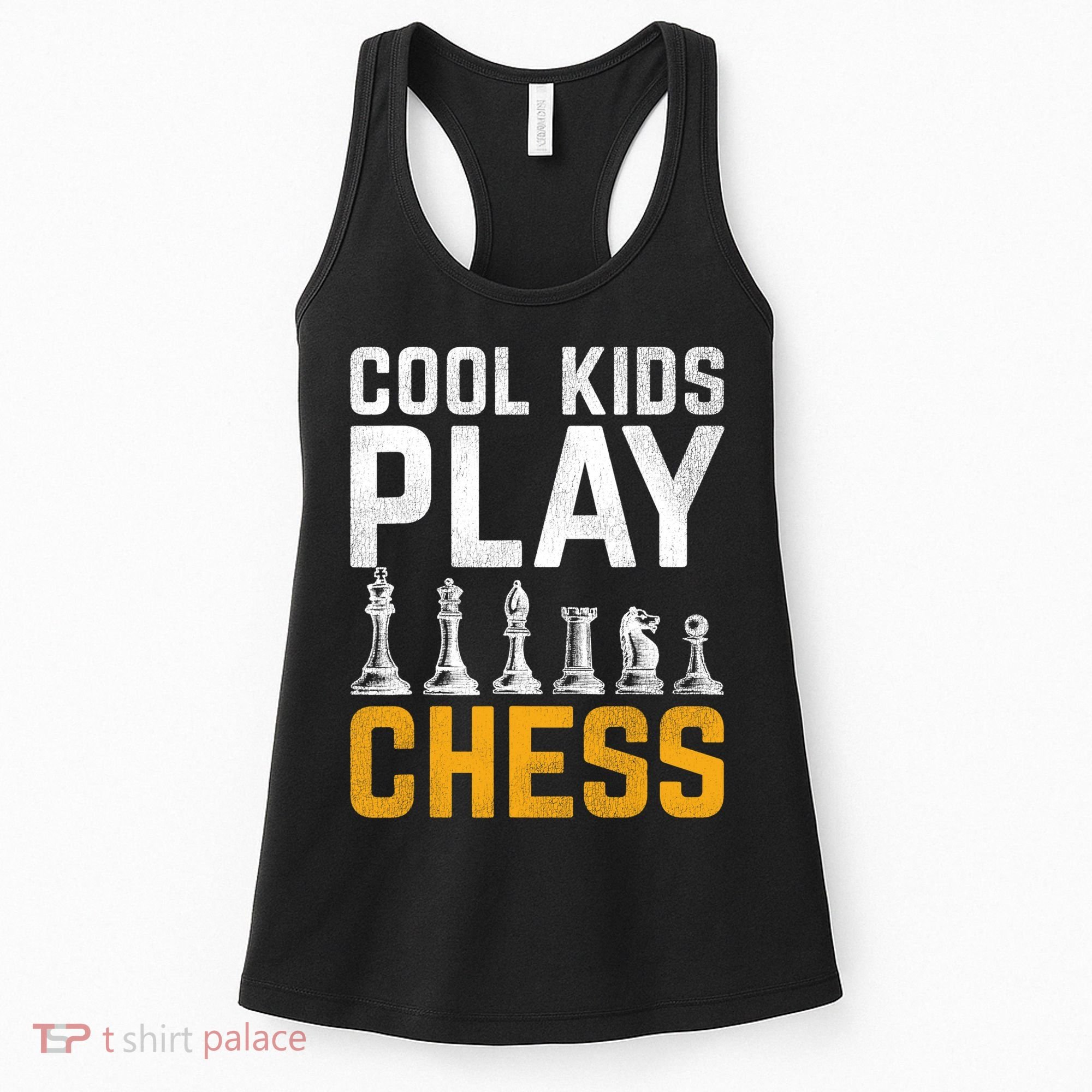 Cool Kids Play Chess Gift Women's Tank Top