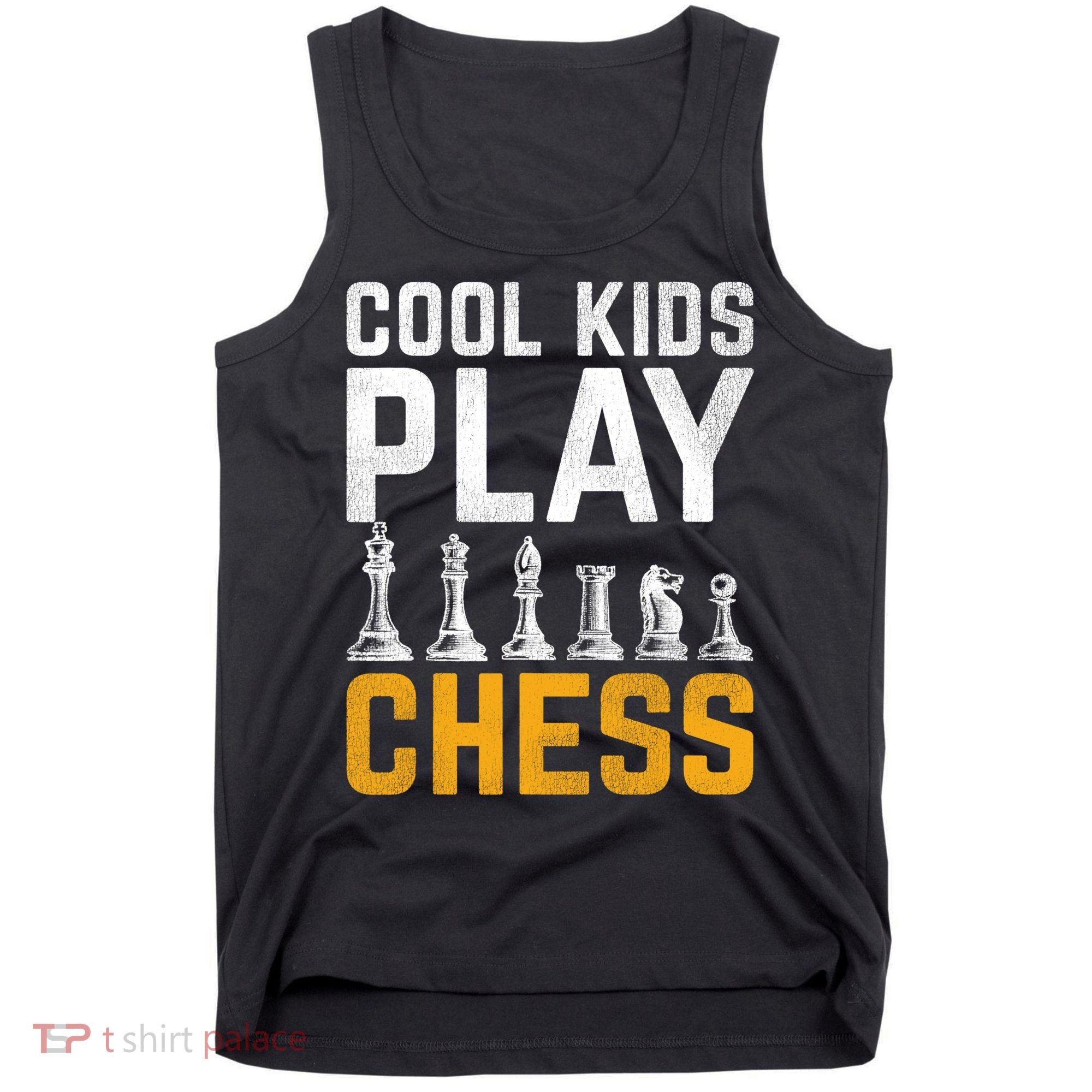 Cool Kids Play Chess Gift Tank Top