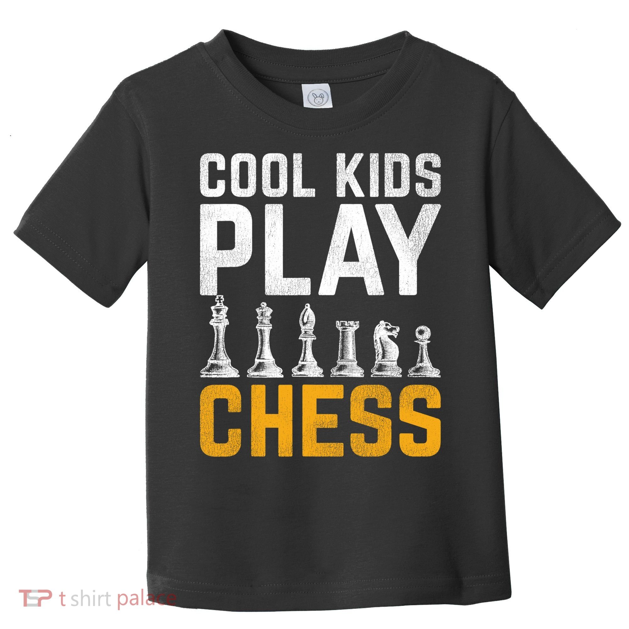 Cool Kids Play Chess Gift Toddler T-Shirt