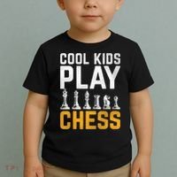 Cool Kids Play Chess Gift Toddler T-Shirt thumb 2