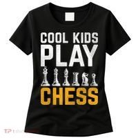 Cool Kids Play Chess Gift Women's T-Shirt thumb 0