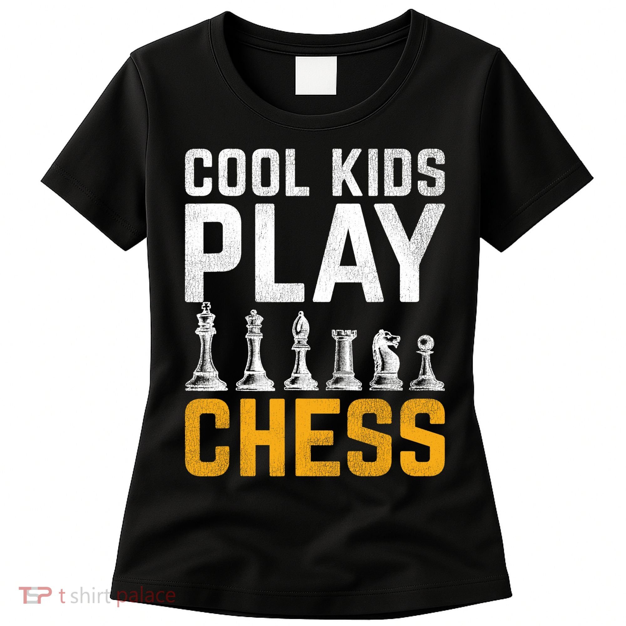 Cool Kids Play Chess Gift Women's T-Shirt