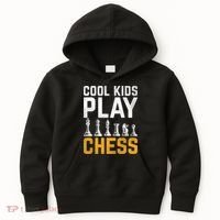 Cool Kids Play Chess Gift Kids Hoodie thumb 0