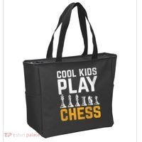 Cool Kids Play Chess Gift Tote Bag thumb 2